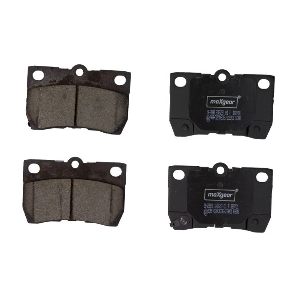 MAXGEAR KLOCKI HAMULCOWE LEXUS TYŁ GS/IS 05-