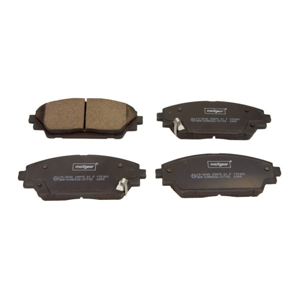 MAXGEAR KLOCKI HAMULCOWE MAZDA PRZÓD 3 1,5-2,2D 13-