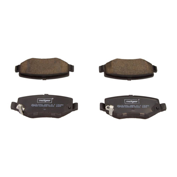 MAXGEAR KLOCKI HAMULCOWE JEEP TYŁ WRANGLER/CHEROKEE 07-