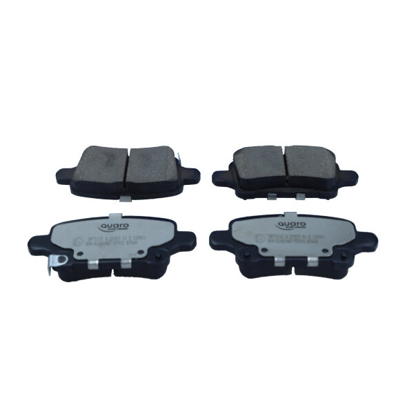 QUARO KLOCKI HAMULCOWE OPEL TYŁ INSIGNIA 1,5-2,0 17- SILVER CERAMIC