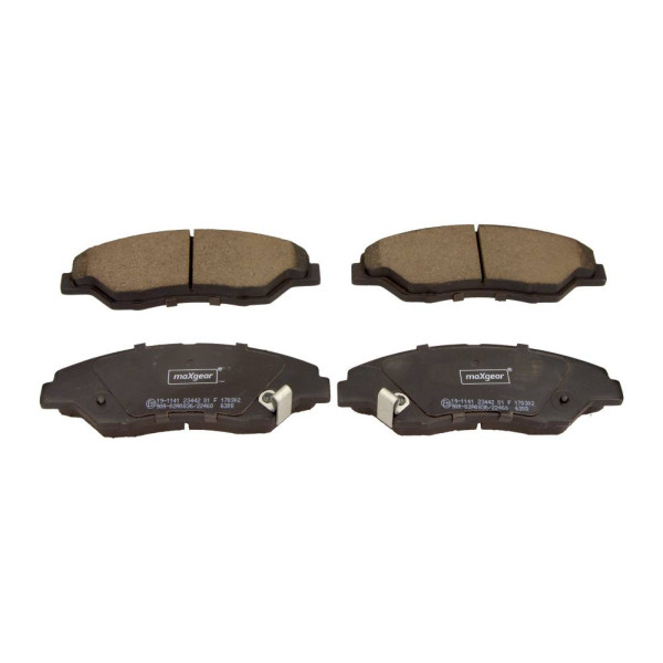 MAXGEAR KLOCKI HAMULCOWE KIA PRZÓD SPORTAGE 98-