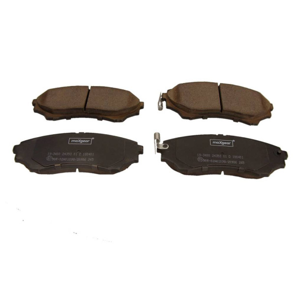 MAXGEAR KLOCKI HAMULCOWE MAZDA PRZÓD B-SERIE 99-