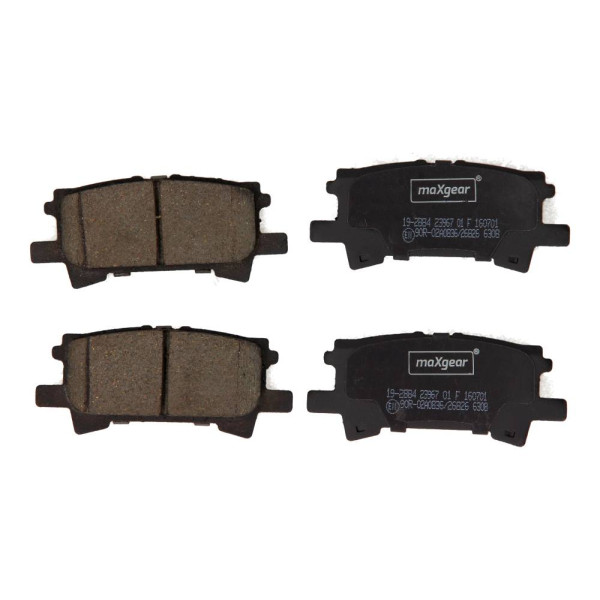 MAXGEAR KLOCKI HAMULCOWE TOYOTA TYŁ LEXUS RX300 03-