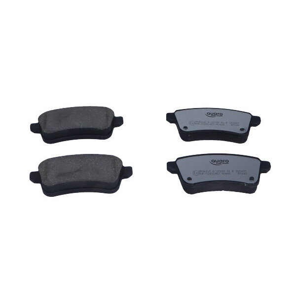 QUARO KLOCKI HAMULCOWE RENAULT TYŁ GRAND SCENIC 13- SILVER CERAMIC