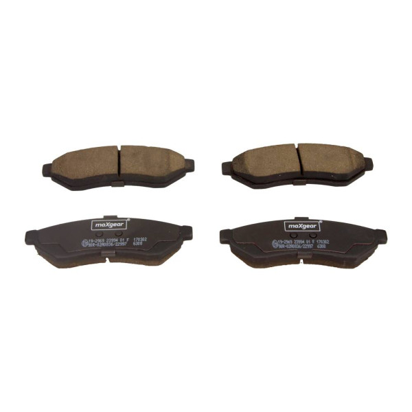 MAXGEAR KLOCKI HAMULCOWE CHEVROLET TYŁ EVANDA 06-