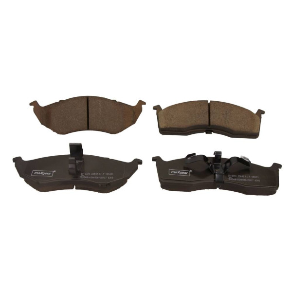 MAXGEAR KLOCKI HAMULCOWE CHRYSLER PRZÓD NEON/VOYAGER 1,6-3,8 95-06
