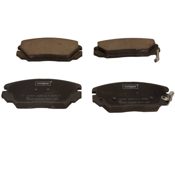 MAXGEAR KLOCKI HAMULCOWE HYUNDAI PRZÓD GRANDEUR/SONATA/TUCSON 2,0-3,3 04-