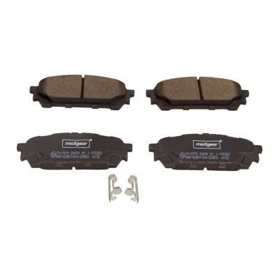 MAXGEAR KLOCKI HAMULCOWE SUBARU TYŁ IMPREZA 00-