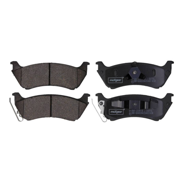 MAXGEAR KLOCKI HAMULCOWE MERCEDES TYŁ W163 ML 98-