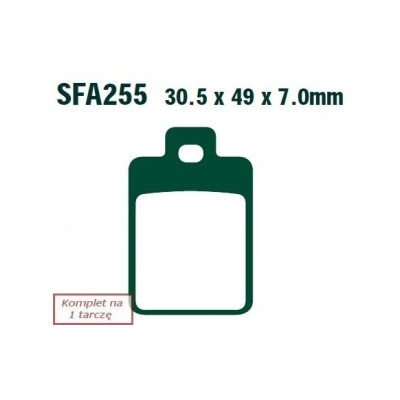 EBC KLOCKI HAMULCOWE MOTO PIAGGIO SFERA 125 (95-97)