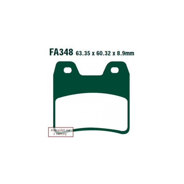 EBC KLOCKI HAMULCOWE MOTO YAMAHA FZS 1000 FAZER (01-05)
