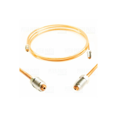 PITER PARTS PRZEWÓD HAM. DŁ. 500 MM MIEDZIANY Z KOŃCÓWKAMI TYP. B-B (M12 X 1)