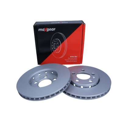 MAXGEAR TARCZA HAMULCOWA VW PRZÓD GOLF 4/A3 Z POWŁOKĄ ANTYKOROZYJNĄ