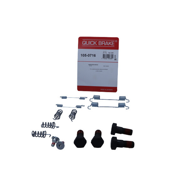 QUICK BRAKE SPRĘŻYNY SZCZĘK HAMULCOWYCH MERCEDES TYŁ W203/S203 04-07