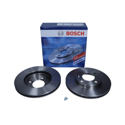 BOSCH TARCZA HAMULCOWA VW PRZÓD GOLF GTI