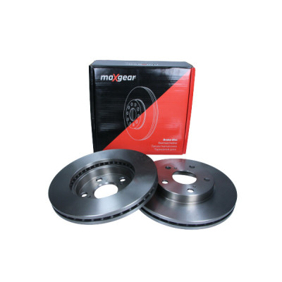 MAXGEAR TARCZA HAMULCOWA TOYOTA PRZÓD AURIS