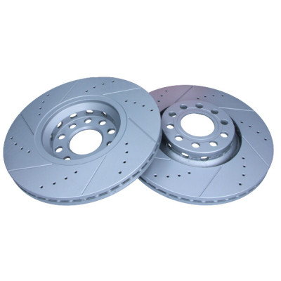 MAXGEAR TARCZA HAM. VW P. A4/A6/PASSAT/SKODA SUPERB NAWIERCANA I NACINANA, Z POWŁOKĄ ANTYKOROZYJNĄ