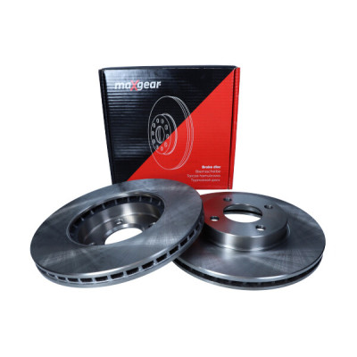 MAXGEAR TARCZA HAMULCOWA NISSAN PRZÓD MICRA K13 10-
