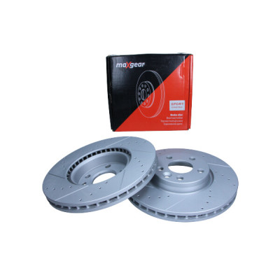 MAXGEAR TARCZA HAM. FORD P. MONDEO/GALAXY 07-/S-MAX/VOLVO NAWIERCANA I NACINANA, Z POWŁOKĄ ANTYKOROZYJNĄ
