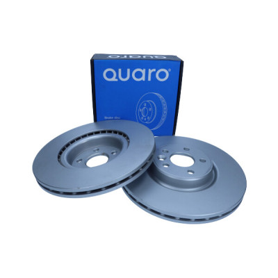 QUARO TARCZA HAMULCOWA PRZÓD S60/S80/V60/V70/XC70 POWŁOKĄ ANTYKOROZYJNĄ