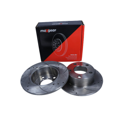 MAXGEAR TARCZA HAM. VW T. A100/A6/PASSAT 96- 245X10 NAWIERCANA I NACINANA, Z POWŁOKĄ ANTYKOROZYJNĄ