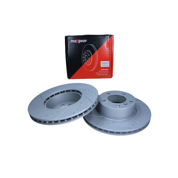 MAXGEAR TARCZA HAM. BMW P. E90 05- 318-325 300X24 NAWIERCANA I NACINANA, Z POWŁOKĄ ANTYKOROZYJNĄ