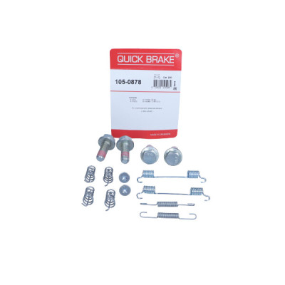 QUICK BRAKE SPRĘŻYNY SZCZĘK HAMULCOWYCH MERCEDES W220/C215 98-06