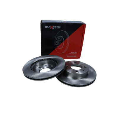 MAXGEAR TARCZA HAMULCOWA NISSAN PRZÓD ALMERA 95-