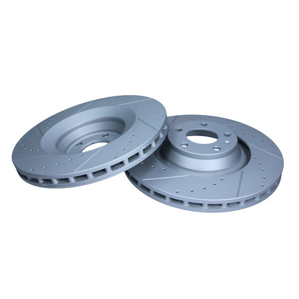 MAXGEAR TARCZA HAM. VW P. A6 04- 347MM NAWIERCANA I NACINANA, Z POWŁOKĄ ANTYKOROZYJNĄ