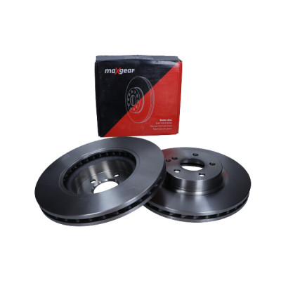 MAXGEAR TARCZA HAMULCOWA MERCEDES PRZÓD W211 02- E300-500/CLS/GLK330