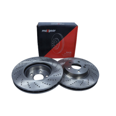 MAXGEAR TARCZA HAMULCOWA MERCEDES PRZÓD W204 C280-350B/CDI/W212 SPORT/AMG