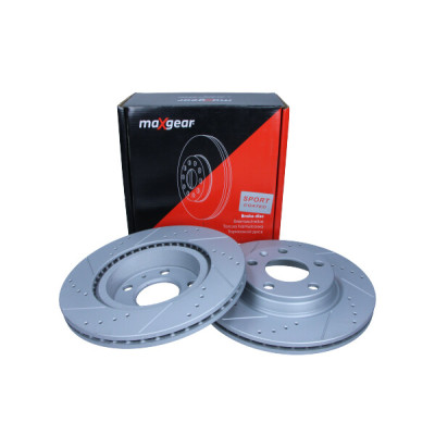 MAXGEAR TARCZA HAM. VW P. A4/PASSAT 1,9TDI 96- 280X22 NAWIERCANA I NACINANA, Z POWŁOKĄ ANTYKOROZYJNĄ