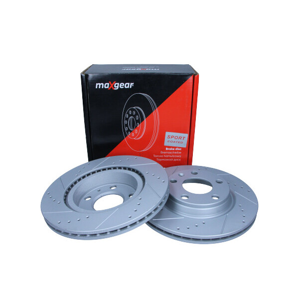 MAXGEAR TARCZA HAM. VW P. A4/PASSAT 1,9TDI 96- 280X22 NAWIERCANA I NACINANA, Z POWŁOKĄ ANTYKOROZYJNĄ
