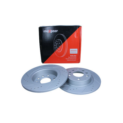 MAXGEAR TARCZA HAM. OPEL T. VECTRA C 02- 278*12 NAWIERCANA I NACINANA, Z POWŁOKĄ ANTYKOROZYJNĄ