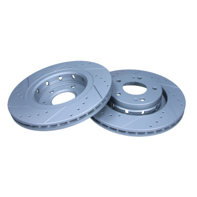 MAXGEAR TARCZA HAM. MITSUBISHI P. OUTLANDER 03-/07-/12-/4007 07- NAWIERCANA I NACINANA, Z POWŁOKĄ ANTYKOROZYJNĄ