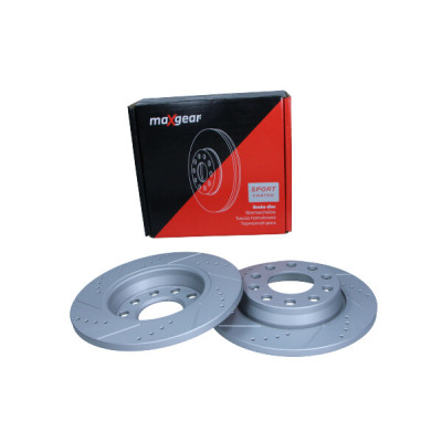 MAXGEAR TARCZA HAM. VW T. A4/A8/PASSAT 280MM NAWIERCANA I NACINANA, Z POWŁOKĄ ANTYKOROZYJNĄ