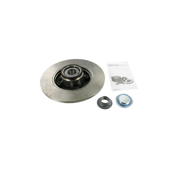 SKF TARCZA HAMULCOWA PEUGEOT TYŁ 308 1,4/1,6-2,0 HDI 07-14 Z ŁOŻYSKIEM