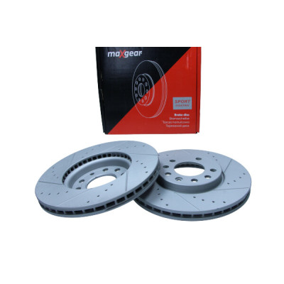 MAXGEAR TARCZA HAM. OPEL P. VECTRA C 02- 285*25 NAWIERCANA I NACINANA, Z POWŁOKĄ ANTYKOROZYJNĄ
