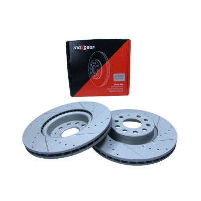 MAXGEAR TARCZA HAM. VW P. PASSAT 05- 312X25/SUPERB/GOL NAWIERCANA I NACINANA, Z POWŁOKĄ ANTYKOROZYJNĄ