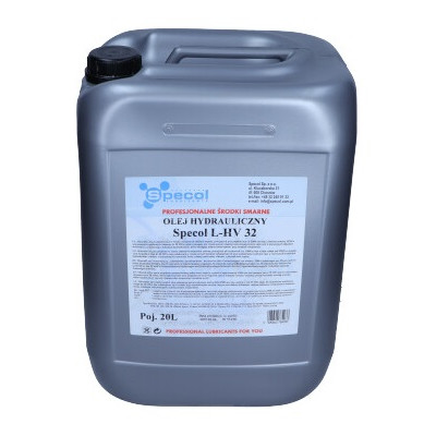 SPECOL OLEJ L-HV 32 20L/ MINERALNY HYDRAULICZNY