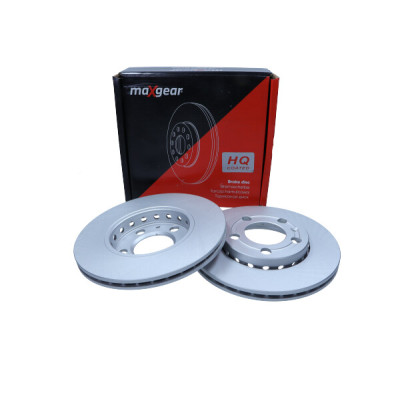 MAXGEAR TARCZA HAMULCOWA VW PRZÓD POLO/FABIA Z POWŁOKĄ ANTYKOROZYJNĄ