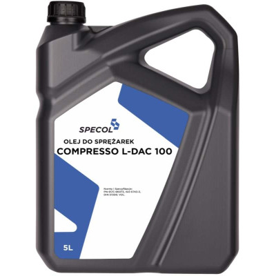SPECOL OLEJ COMPRESSO L-DAC 100 5L/ DO SPRĘŻAREK