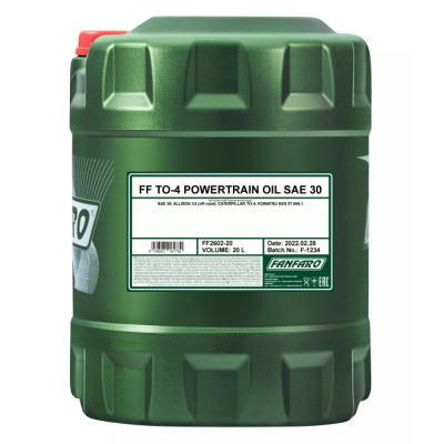 FANFARO OLEJ POWERTRAIN SAE30 20L / TO-4 / KES 07.868.1 / ALLISON C4