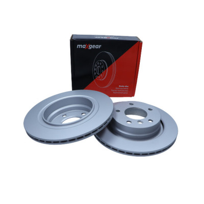 MAXGEAR TARCZA HAMULCOWA BMW TYŁ E46 98- Z POWŁOKĄ ANTYKOROZYJNĄ