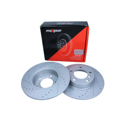 MAXGEAR TARCZA HAM. BMW P. E36 90-/Z3 95- NAWIERCANA I NACINANA, Z POWŁOKĄ ANTYKOROZYJNĄ