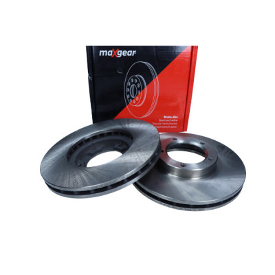 MAXGEAR TARCZA HAMULCOWA TOYOTA PRZÓD HIACE 83-05