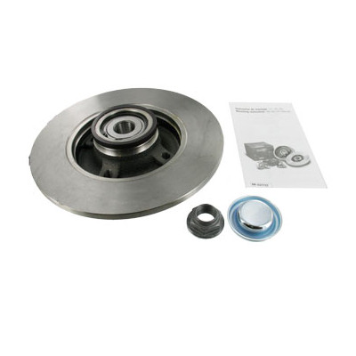 SKF TARCZA HAMULCOWA PEUGEOT TYŁ 307/C4 04- Z ŁOŻYSKIEM