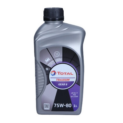 TOTAL OLEJ MTF 75W80 1L TRAXIUM GEAR 8 / GL4+ / B 71 2330 / PRZEKŁADNIOWY