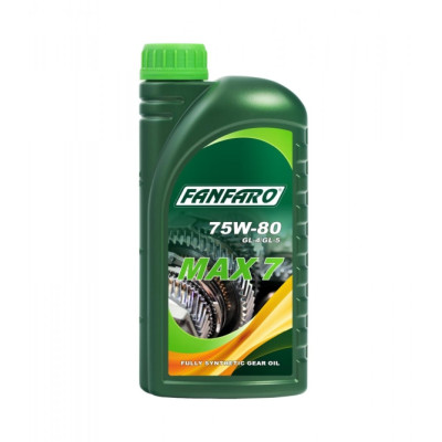 FANFARO OLEJ 75W80 1L MAX7 GL4/GL5 SYNTETYCZNY / 235.10 / WSS M2C200 D2 / B 71 2330