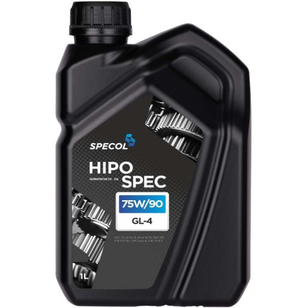 SPECOL OLEJ 75W90 1L HIPOSPEC / GL4 / PÓŁSYNTETYCZNY / FORD WSD M2C 175 / 501.50 / GM OPEL B 040 104 3